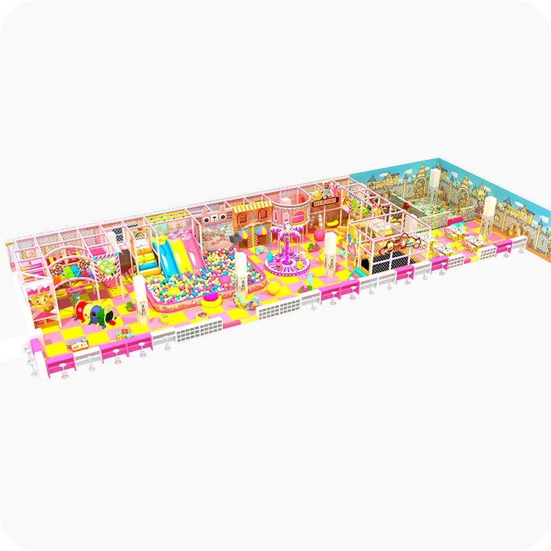 Candy-Themed Indoor Playground
