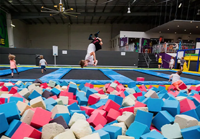 Foam Pit at gravity zone