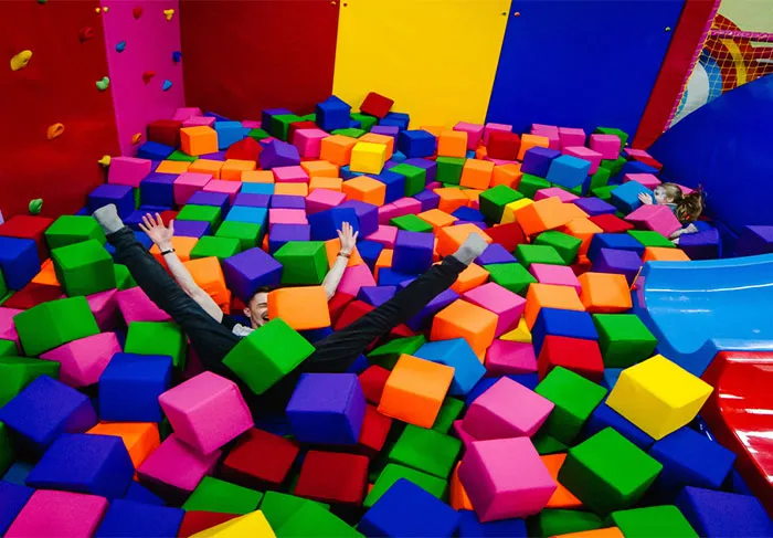Foam Pit cubes og