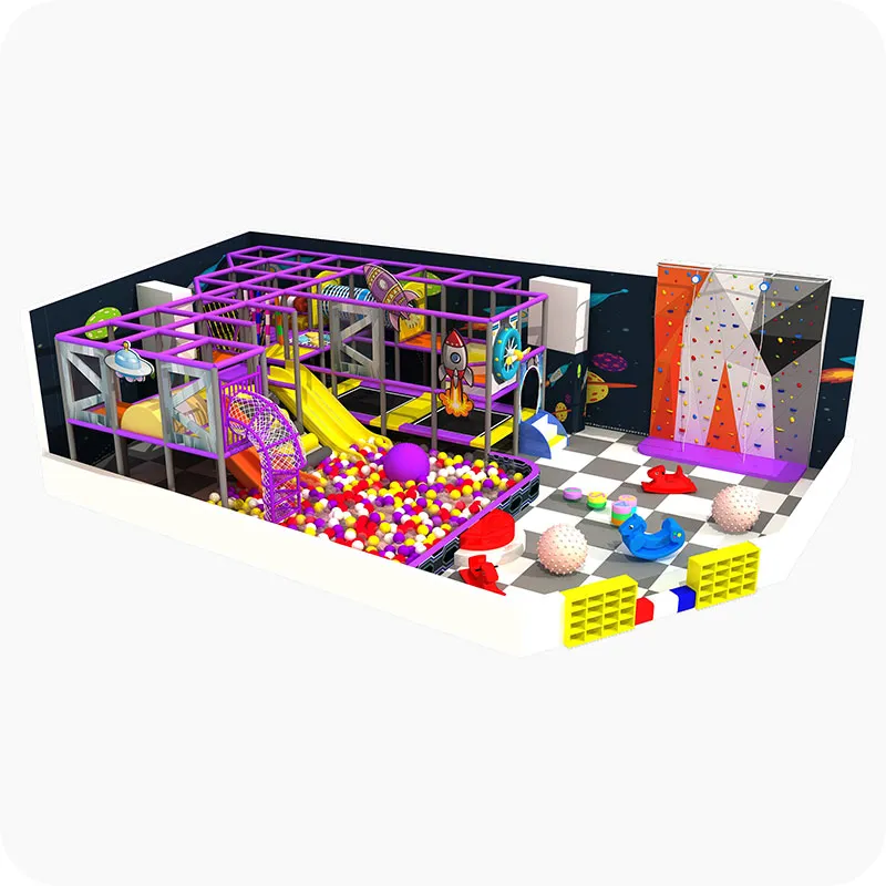 Indoor Space Play Equipment for Kids' Galaxy Adventure
