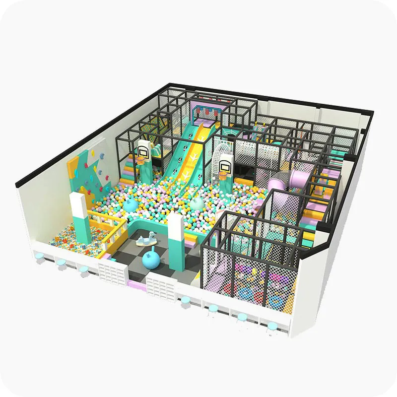 Kids' Small Macaroon Indoor Playground