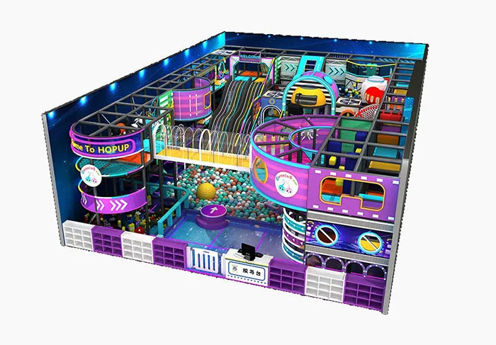 Trampoline park for children