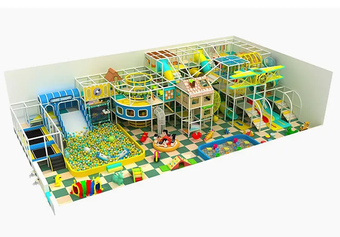 Trampoline park for children