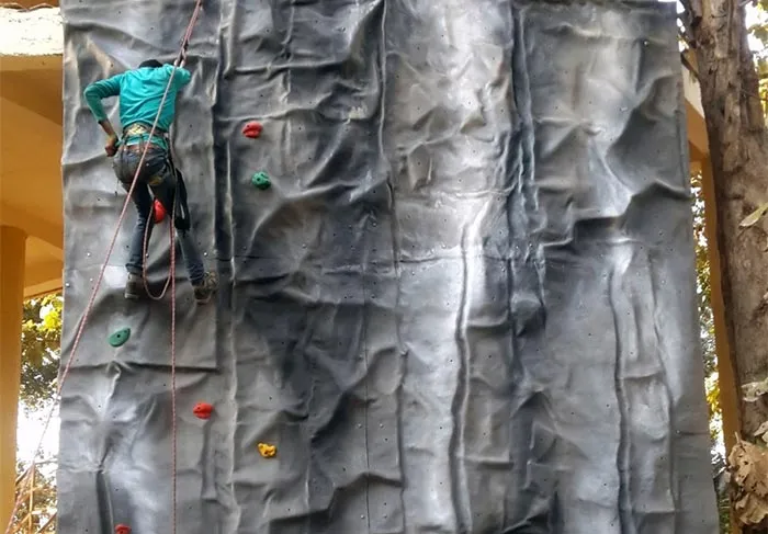 Fiberglass Climbing Wall