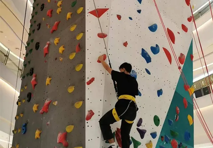 Fiberglass Climbing Wall