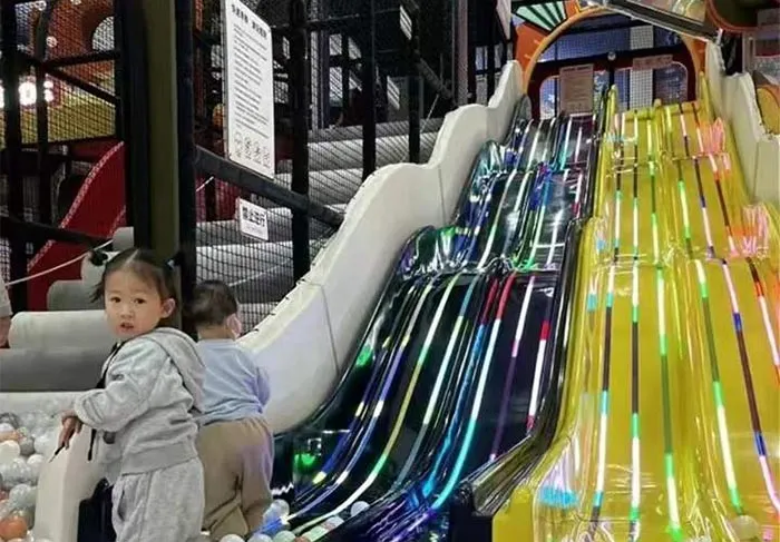 LED Fiberglass Slide