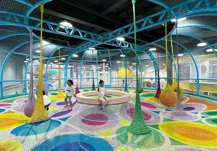 Rainbow Net Climbing