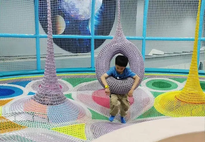 Rainbow Net Climbing