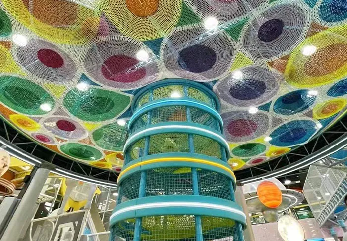 Rainbow Net Climbing