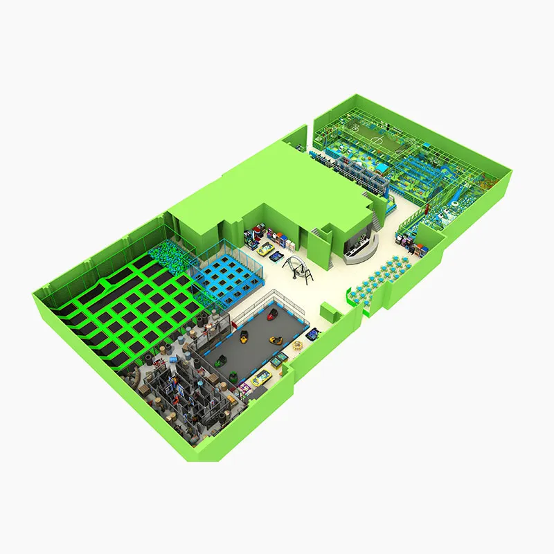 Customized Trampoline Park Deisgn with Connstruction Service for Sale