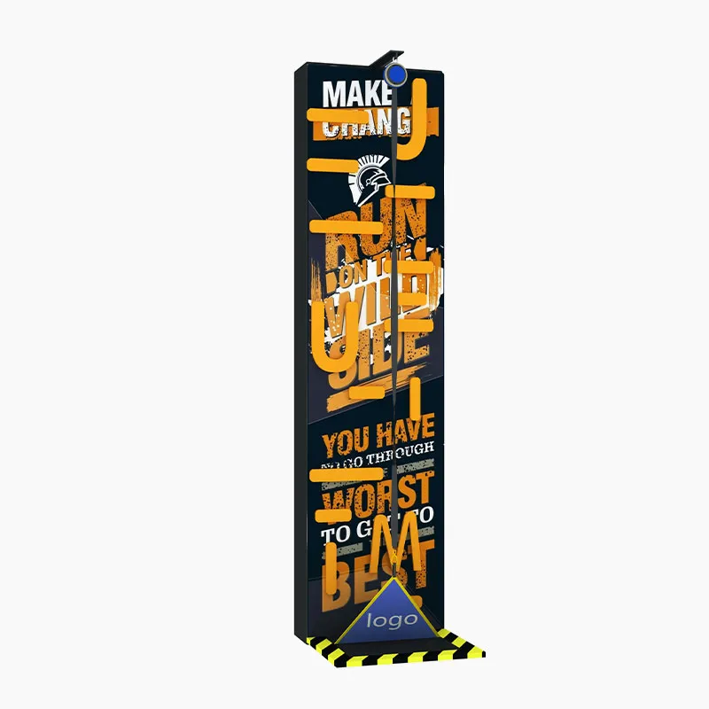 Alphabet Climbing Wall with Soft Yellow Holds