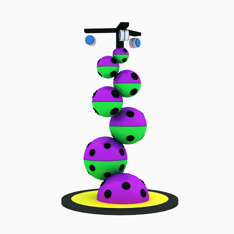 Exciting Indoor Climbing Wall Structure with Planet Theme for Sale