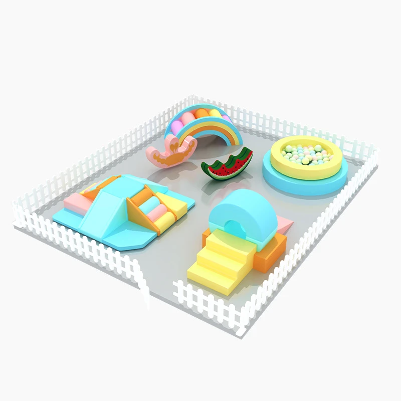 Mobile Commercial Soft Play Equipment Set