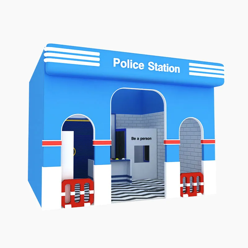 Police Station Playhouse: Kids' Law Enforcement Role-Play Fun