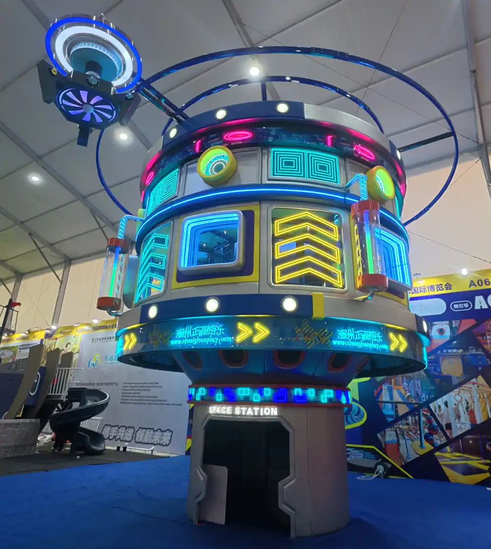 Yommi Play at Toy Expo Future Playground & Robot Tower