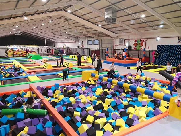 Mundo Jump Park-2000sqm Trampoline Park Project in Asturias, Spain