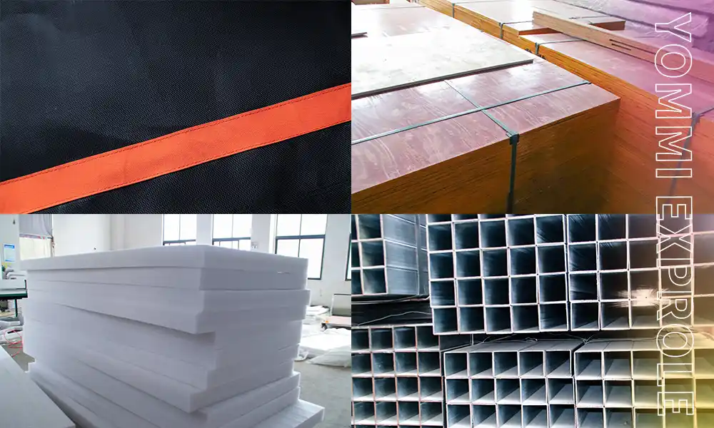 High-density ASTM-certified safety pads and heavy-duty galvanized steel frames installed by a top indoor playground supplier to prevent structural failures.