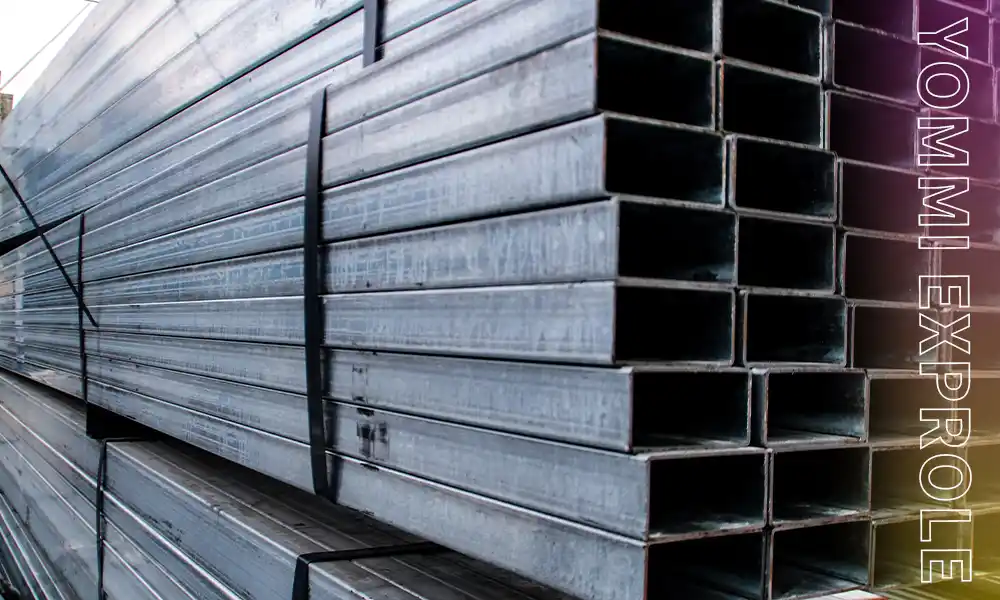 Heavy-duty 80x80mm galvanized steel frame with 2.0mm wall thickness, mandatory for surviving commercial use and passing ASTM F2970 trampoline park safety standards.