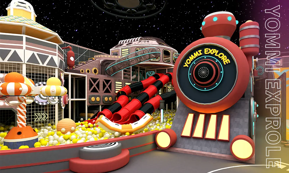 Deeply customized, EN 1176 compliant main play structure designed by a source factory to help investors dominate the UK indoor playground market.