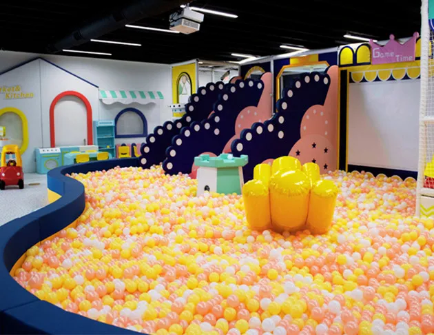 Kool Kids Club - 280sqm Indoor Playground Project in Los Angeles, USA