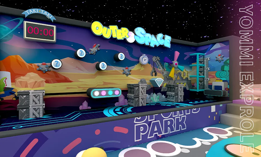 Detailed engineering and professional installation of custom indoor playground equipment structures.