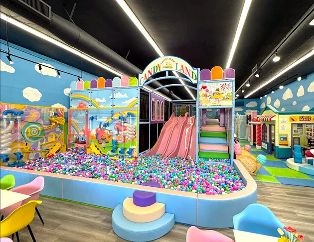 World of Candy Land - 200sqm Indoor Playground Project in Sherman Oaks, USA