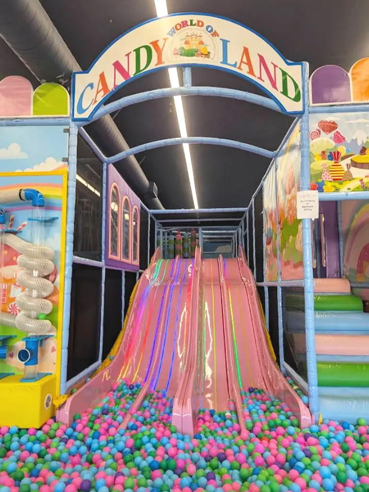 World of Candy Land - 200sqm indoor playground Project in Sherman