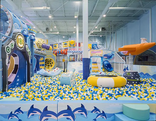 The oceanloop - 350sqm Indoor Playground Project in Aurora