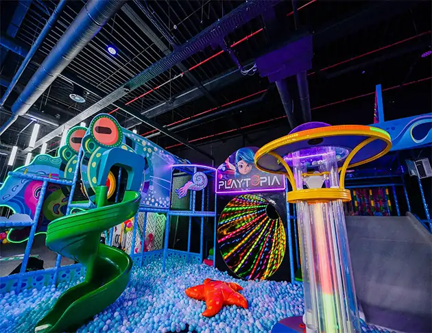 Playtopia - 2200sqm Indoor Playground Project in Sibiu, Romania