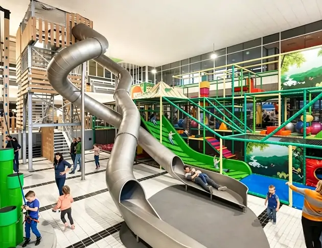 Speelpunt Zwevegem - 2500sqm Indoor Playground Project in Zwevegem, Belgium
